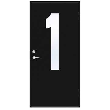 Ytterdörr Swedoor Identity Klarglas