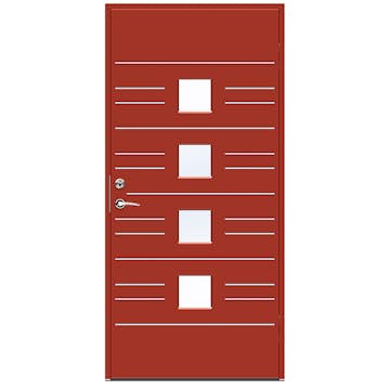 Ytterdörr Swedoor Leon Klarglas