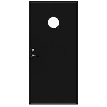 Ytterdörr Swedoor Luna Klarglas