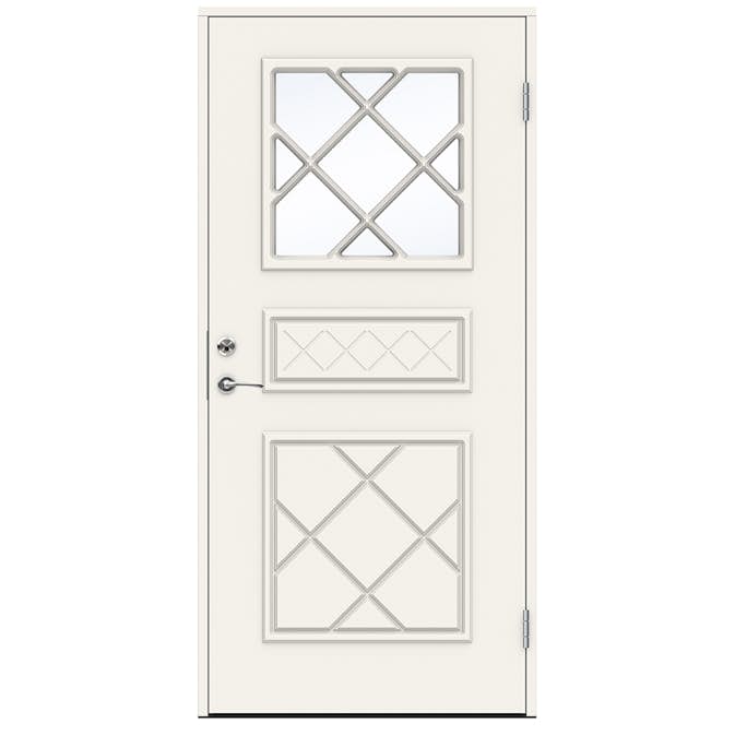 Ytterdörr Swedoor Satie Klarglas