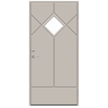 Ytterdörr Swedoor Schumann Klarglas