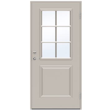 Ytterdörr Swedoor Smetana Klarglas