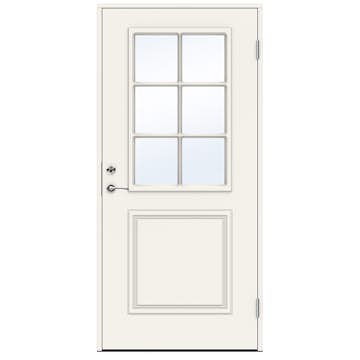 Ytterdörr Swedoor Smetana Klarglas