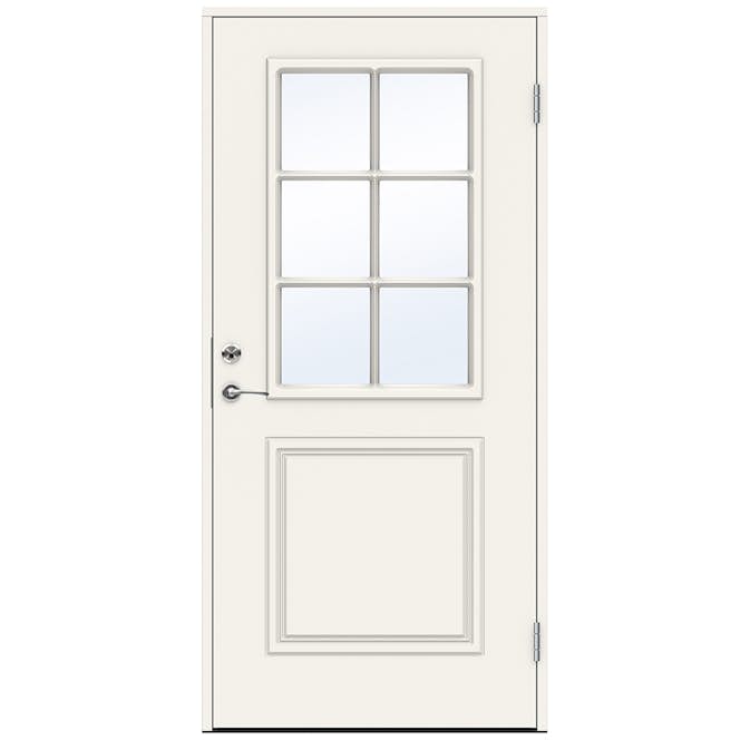 Ytterdörr Swedoor Smetana Klarglas