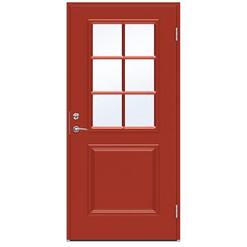 Ytterdörr Swedoor Smetana Klarglas