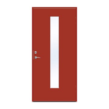 Ytterdörr Swedoor Tower Klarglas