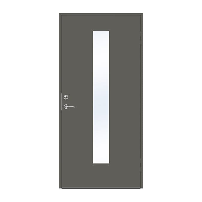 Ytterdörr Swedoor Tower Klarglas