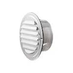 Ytterväggsgaller Klimatfabriken Rostfri Ø100