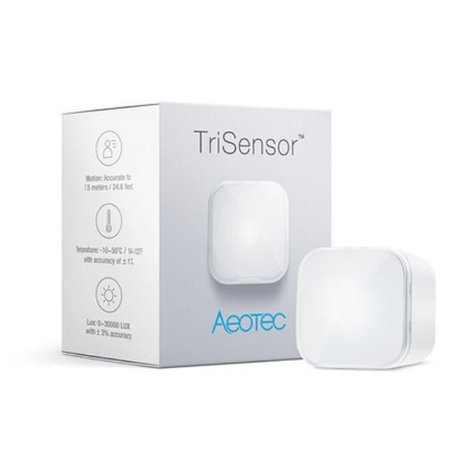 TriSensor Aeotec Rörelse-/Temperatur-/Ljussensor ZWA005