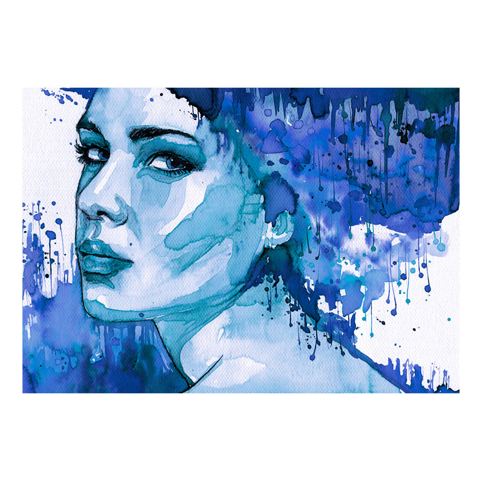 Blue Lady 350x245 Storlek: 350x245 cm