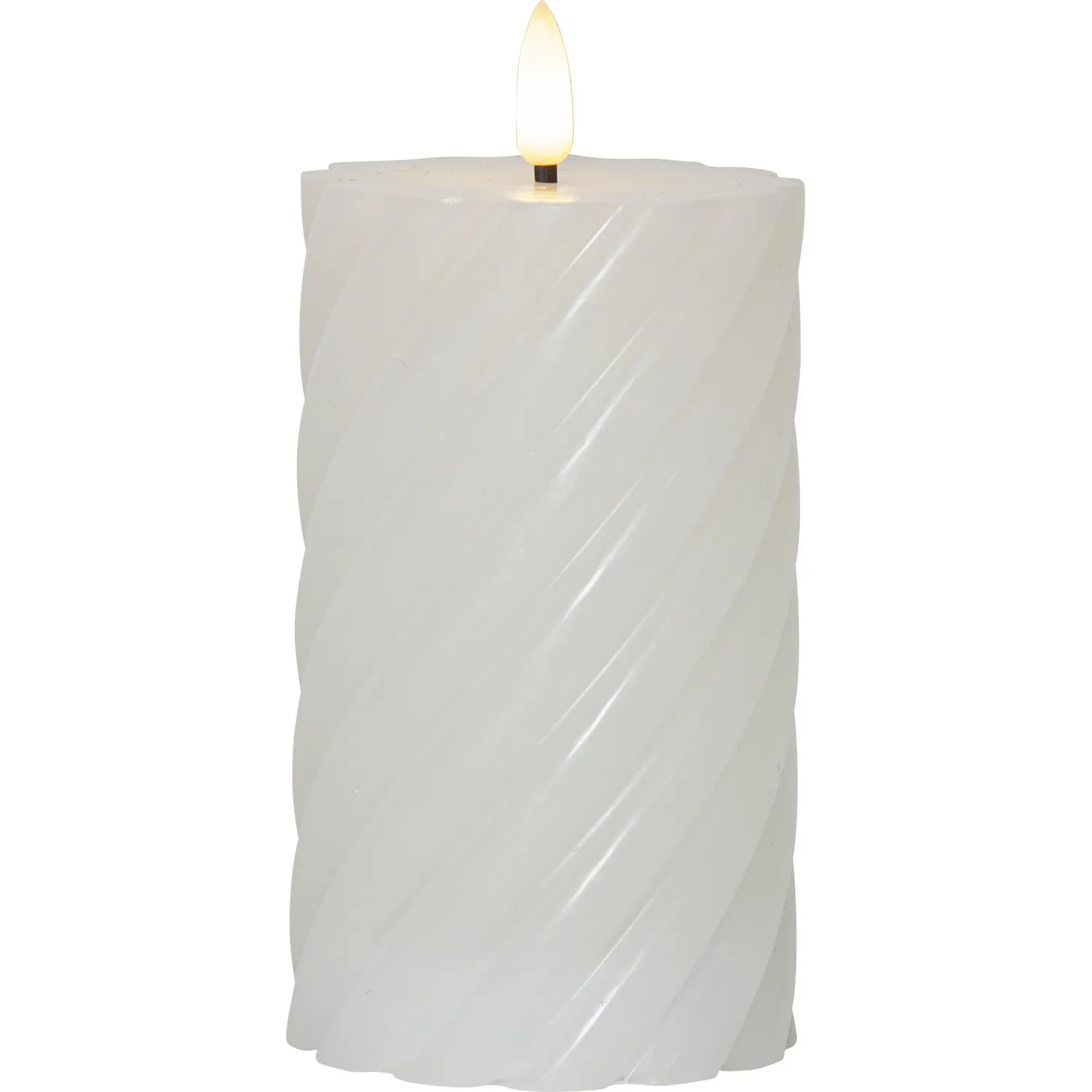 Blockljus Star Trading Flamme Swirl LED
