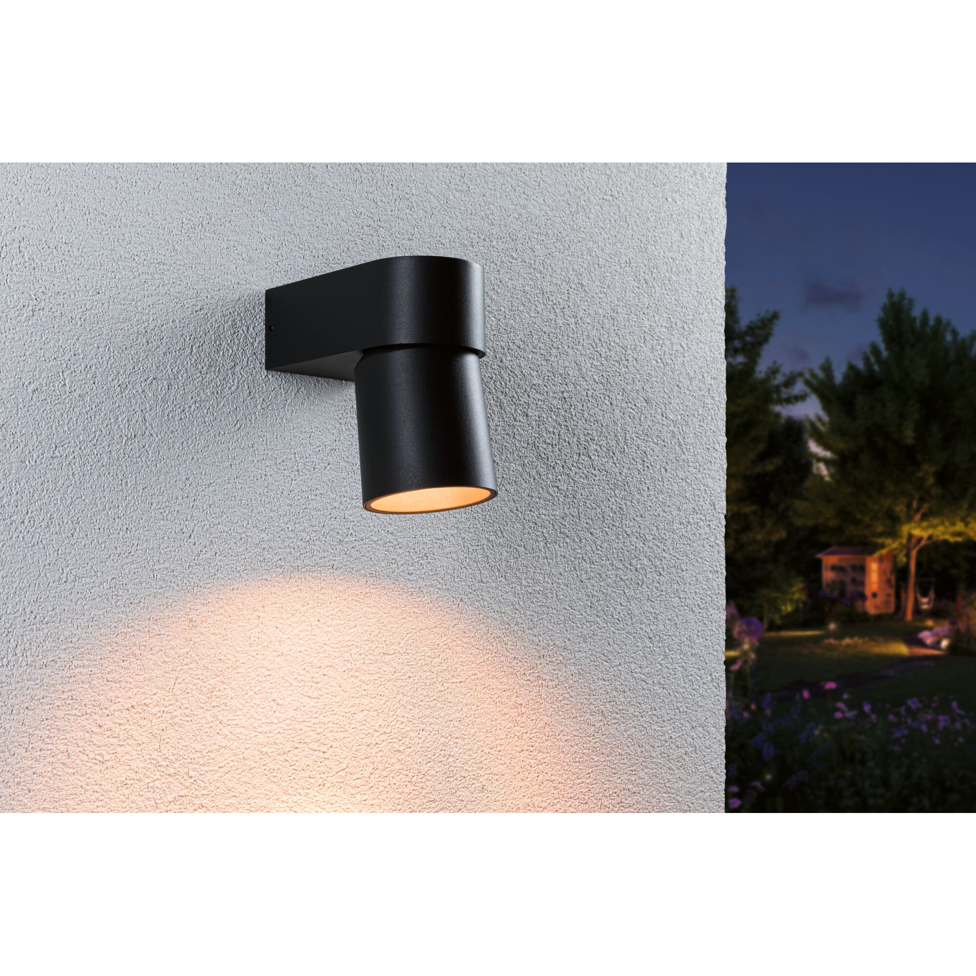 Fasadbelysning LED Paulmann Kimu IP44 230V Ljus: Gold Light (insektsvänlig)