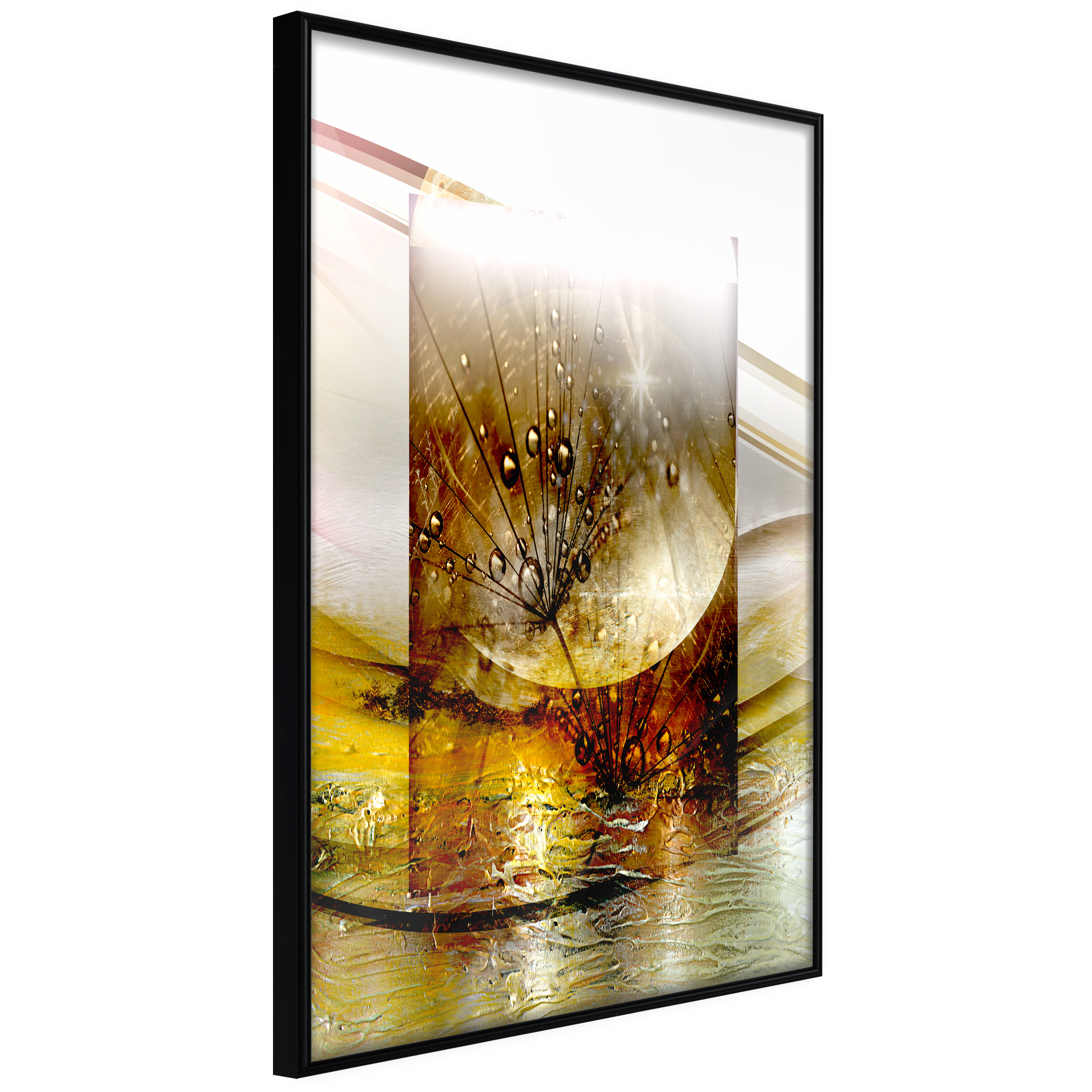 Affisch - Thought [Poster] 20x30 Svart ram, 20x30 cm