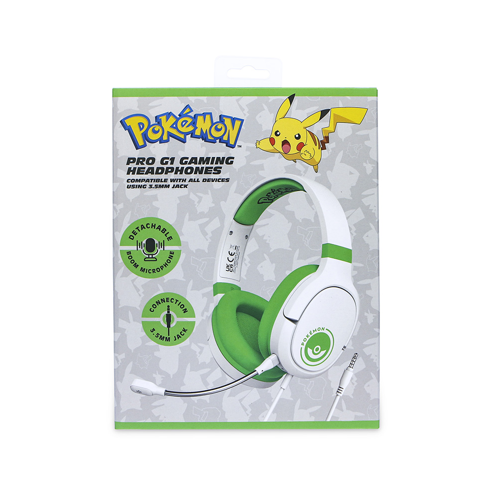 Gamingheadset OTL Technologies Pokemon Over-Ear 105dB Boom Mic