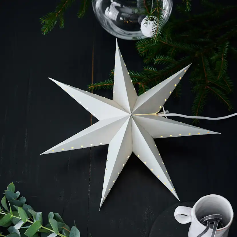 Adventsstjärna Markslöjd Lively Hängande