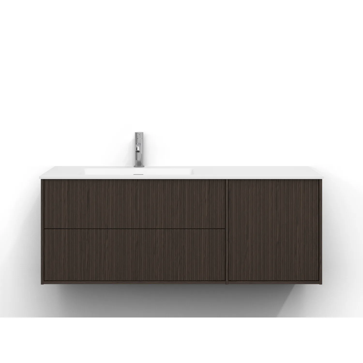Tvättställsskåp Svedbergs Epos 120x45 med 2+1 Lådor