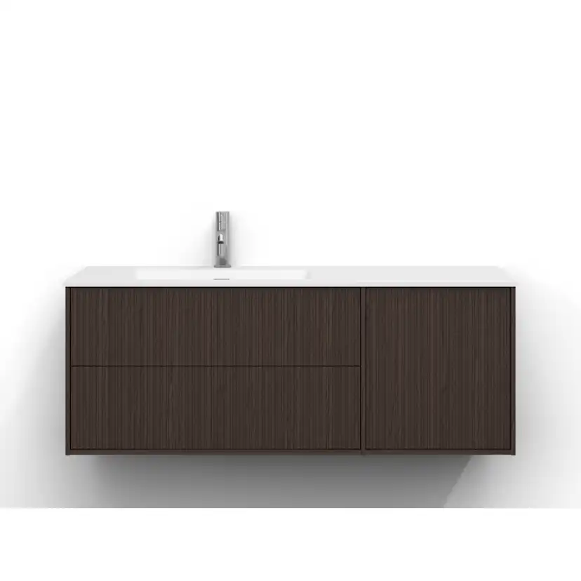 Epos Udel 120V B.Ask 2+1L Svl Brun Ask, Front: Svall, Placering: Vänster