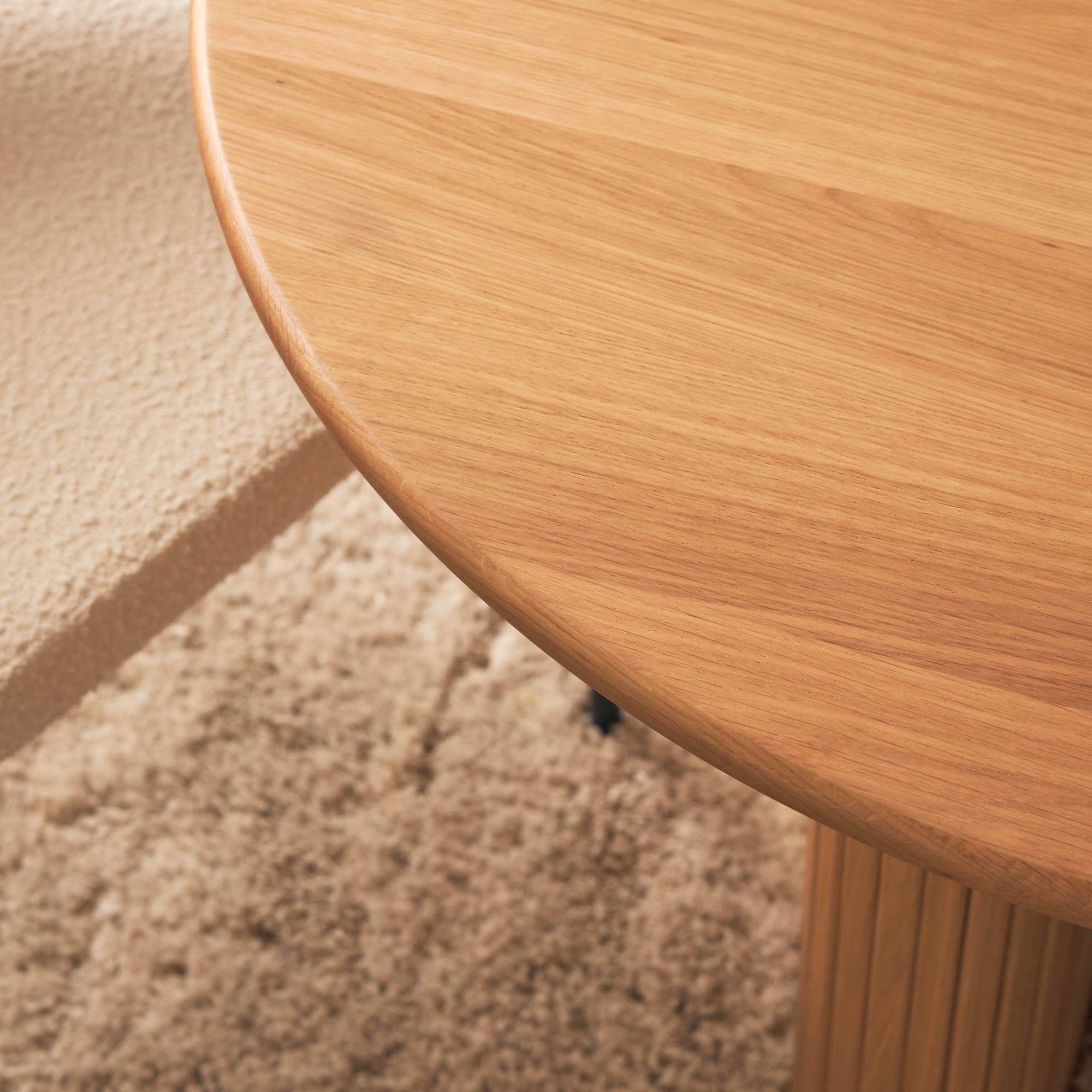 Matgrupp Basic Home Noira Ovalt Matbord 220 cm med 6 Gemmanio Matstol