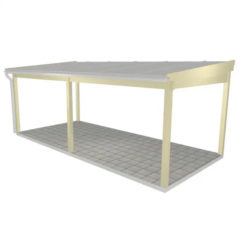 Uterumsstomme Skimmra B 6345 x D 2930mm med Mittstolpe B 6345 x D 2930 mm