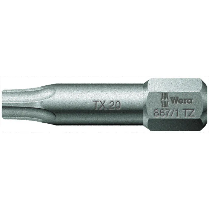 BITS WERA 867/1 TZTX25 LÄNGD 25MM Tztx25