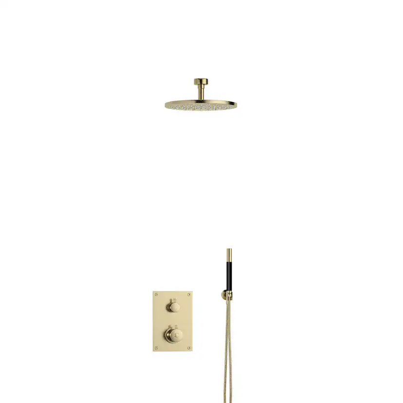 Takduschpaket Tapwell 7268 HG F085 + Z079 Honey Gold