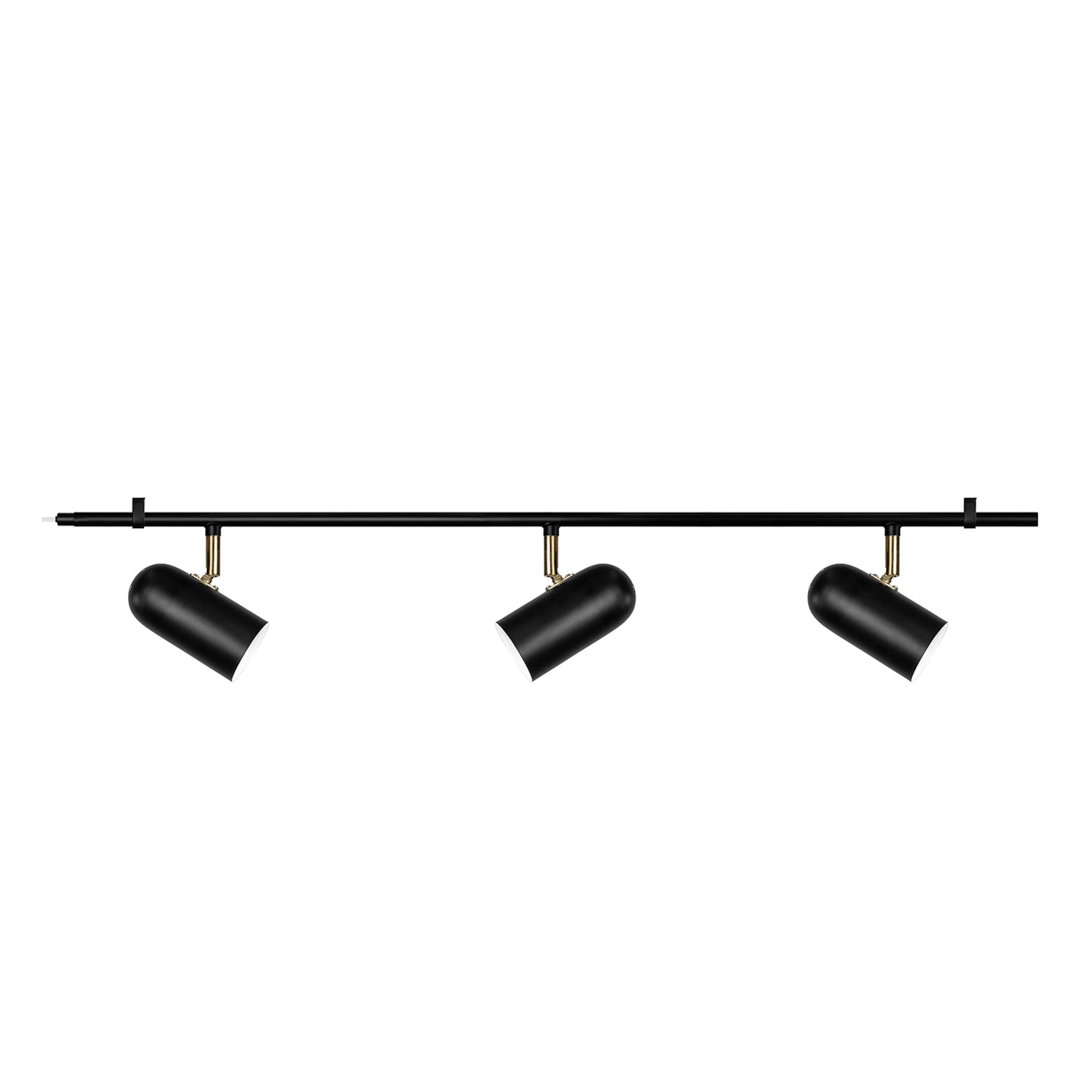 Taklampa Globen Lighting Swan 3 Svart