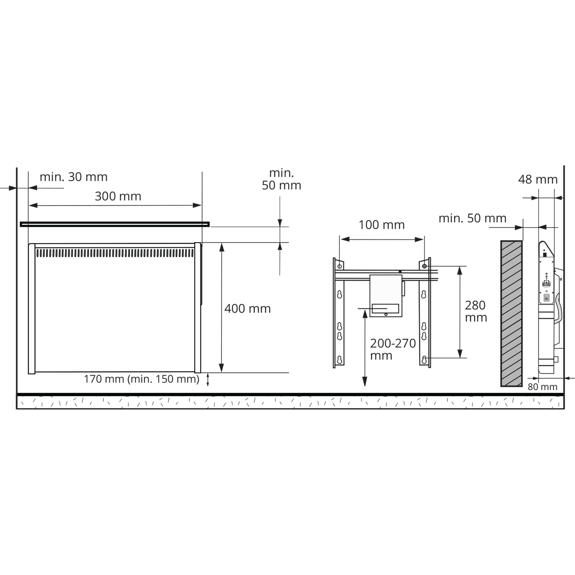 ELRADIATOR ROTI 150W/230V BT Ensto Roti 150W/230V