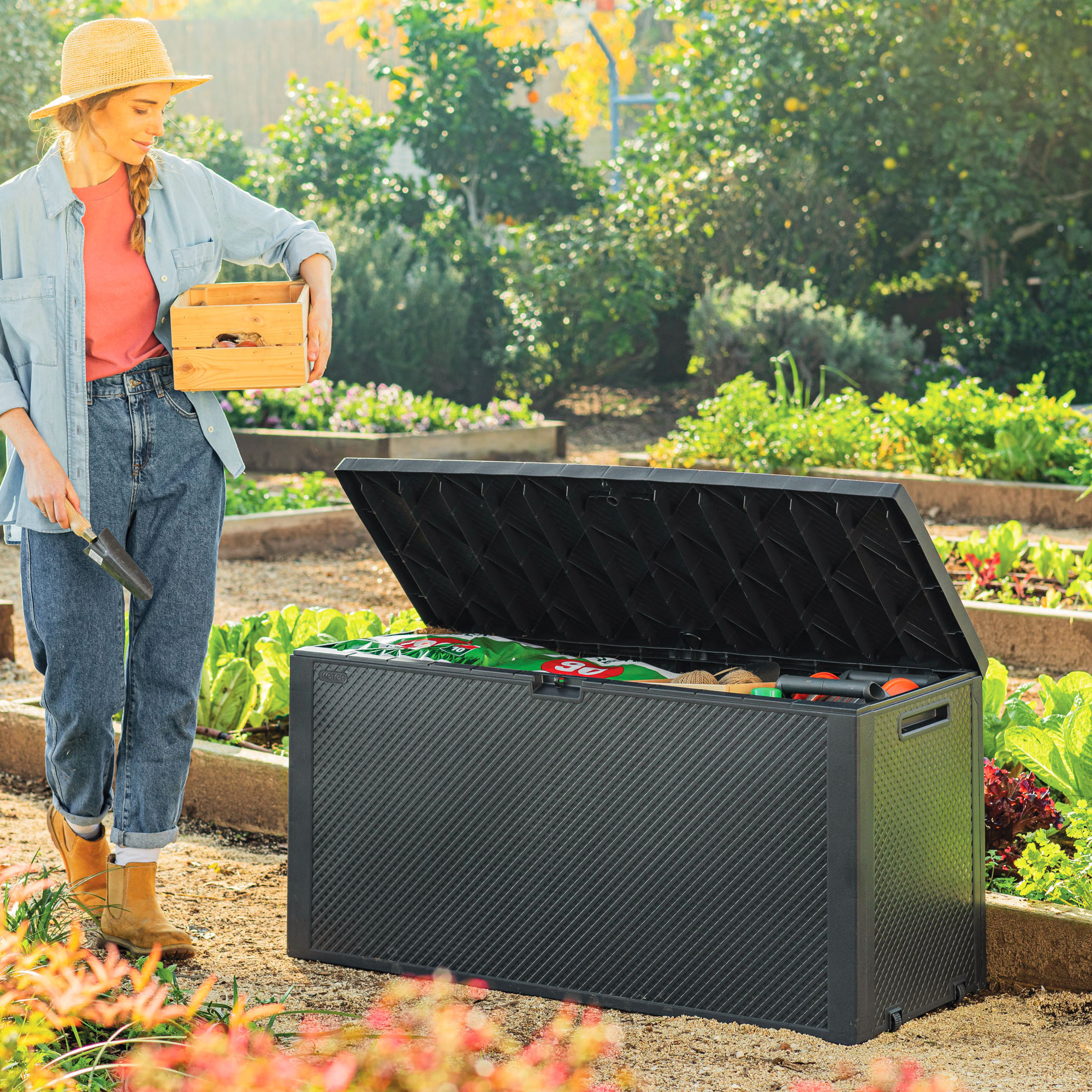 Dynförvaring Comfort Garden Emila Dynbox