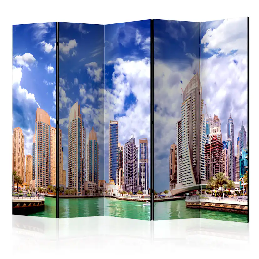 Rumsavdelare Skärmvägg Arkiio Cumulus over Dubai II 225x172 cm