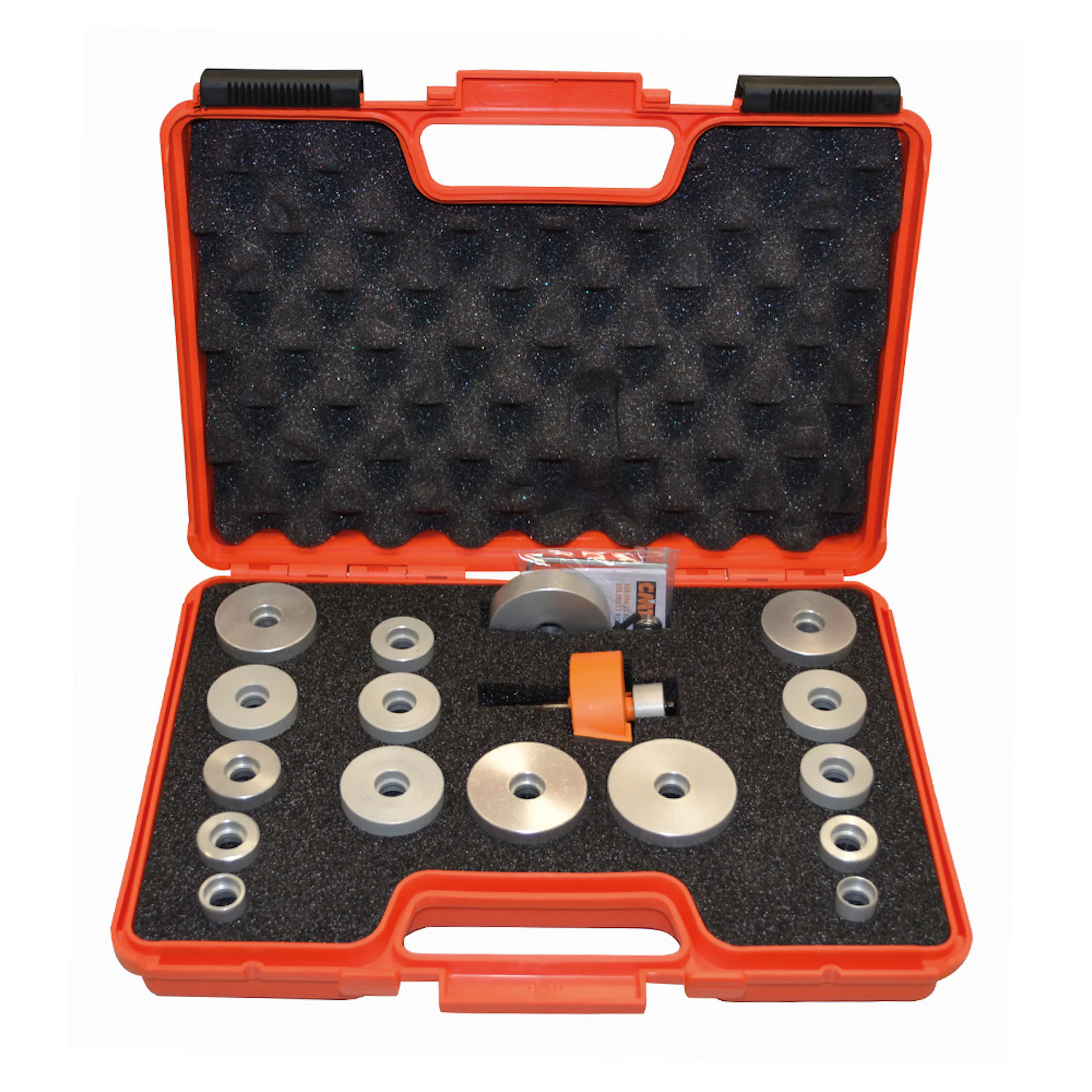 Frässet CMT Orange Tools Falsfräs 17 delar K12