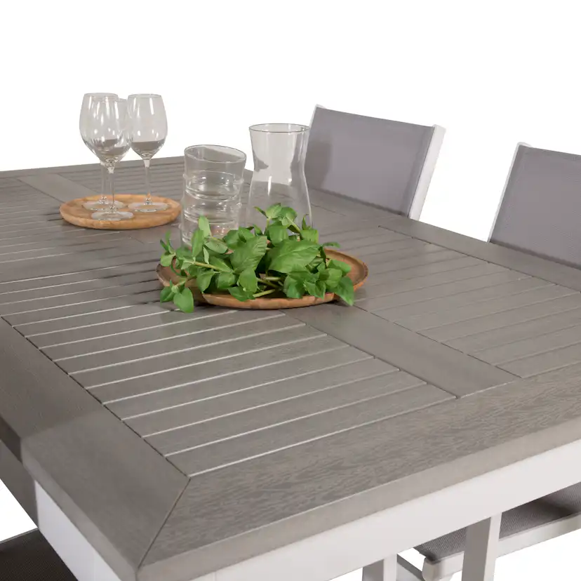 Matgrupp Venture Home Aleyna 160/240 med 4 Pincy Stolar