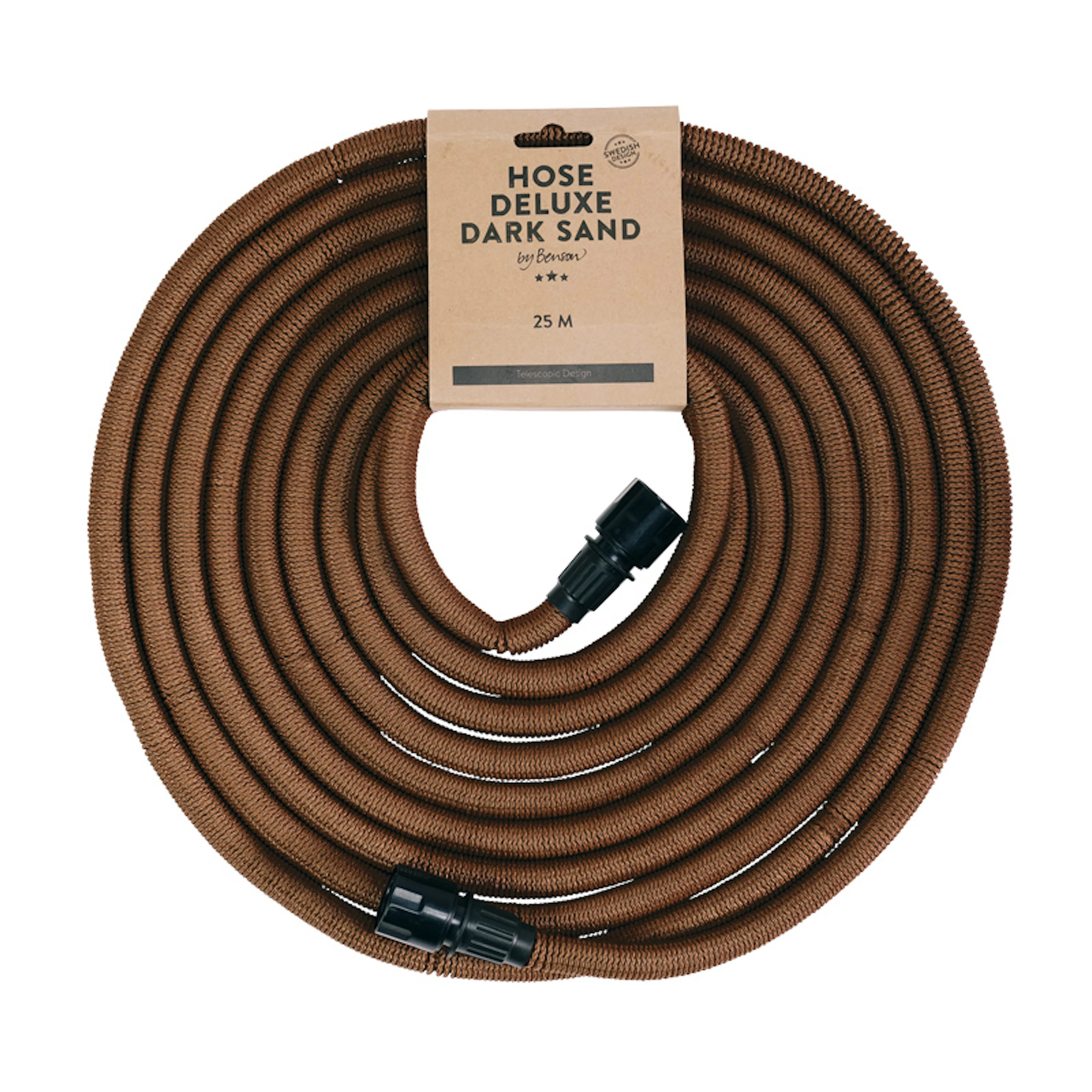 Trädgårdsslang By Benson Deluxe Mörk Sand 25 m