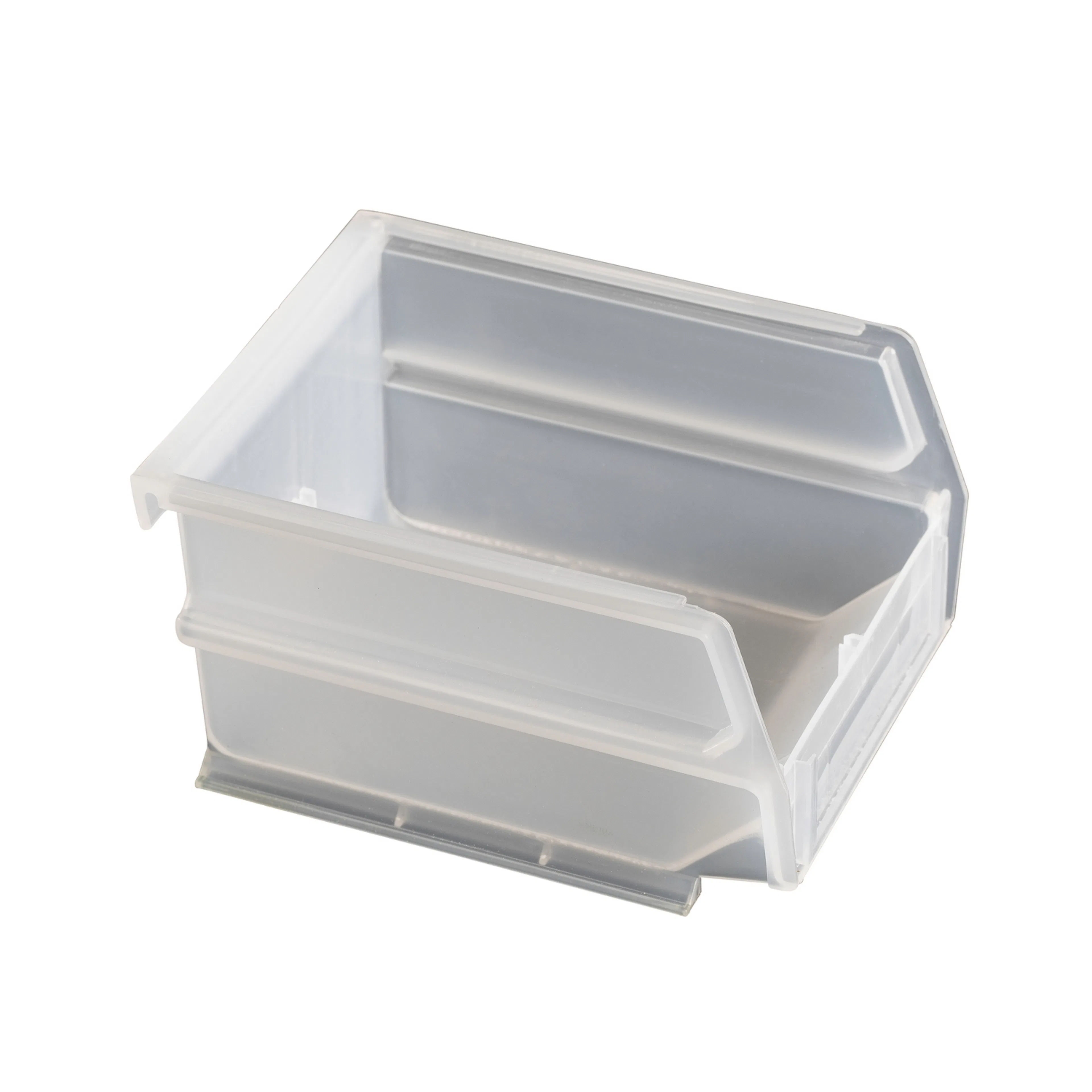 Förvaringslåda, medium 130x 110x 80 mm semitransparent Transparent, 13,5 cm