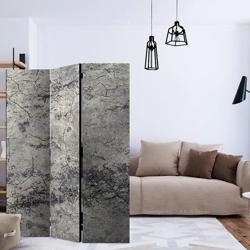 Rumsavdelare Skärmvägg Arkiio Grey Lady 135x172 cm
