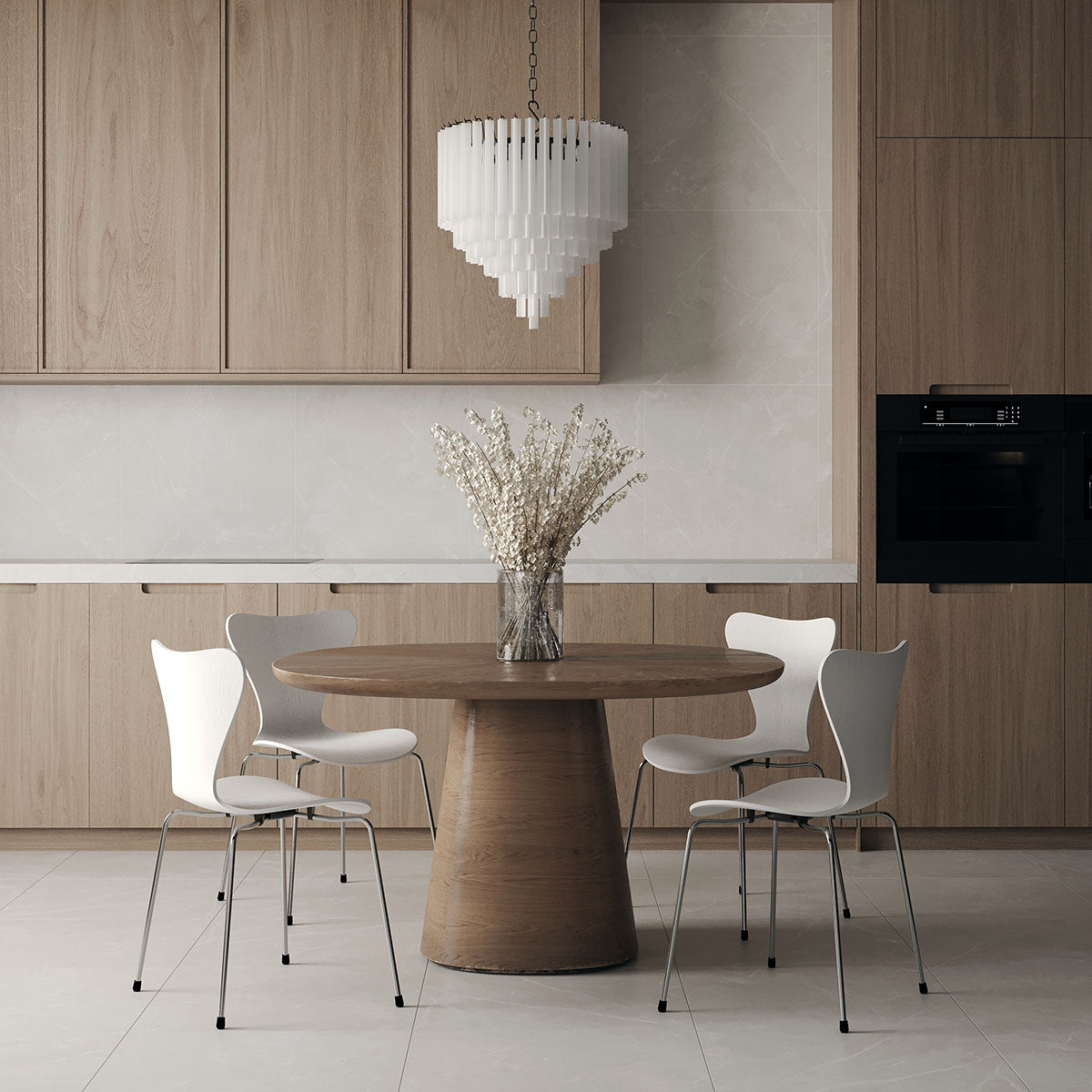 Klinker Tenfors Pulpis Light Grey Marmor Matt 60x60