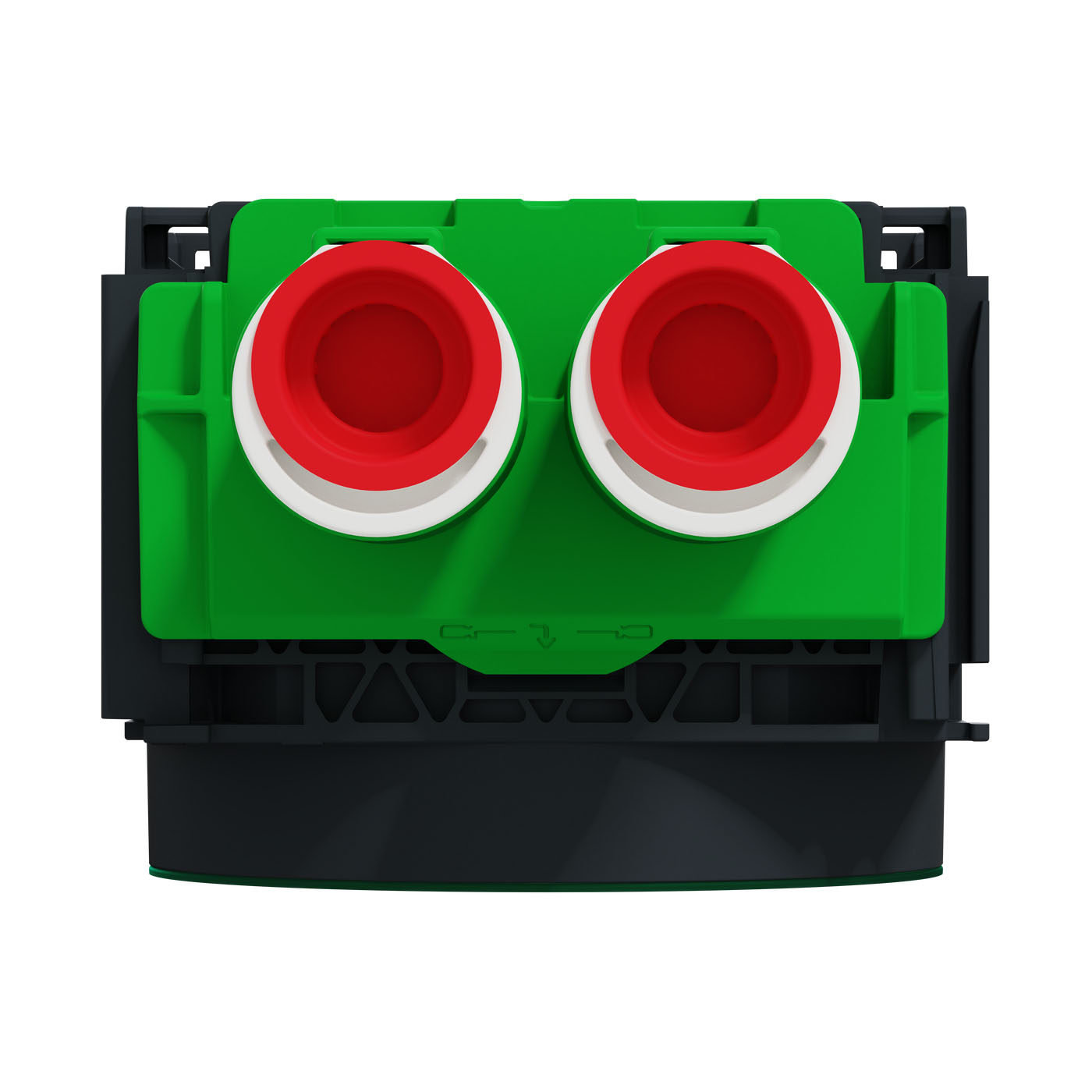 Apparatdosa Schneider Electric Multifix med lock för enkel-/dubbelgips 12-27mm