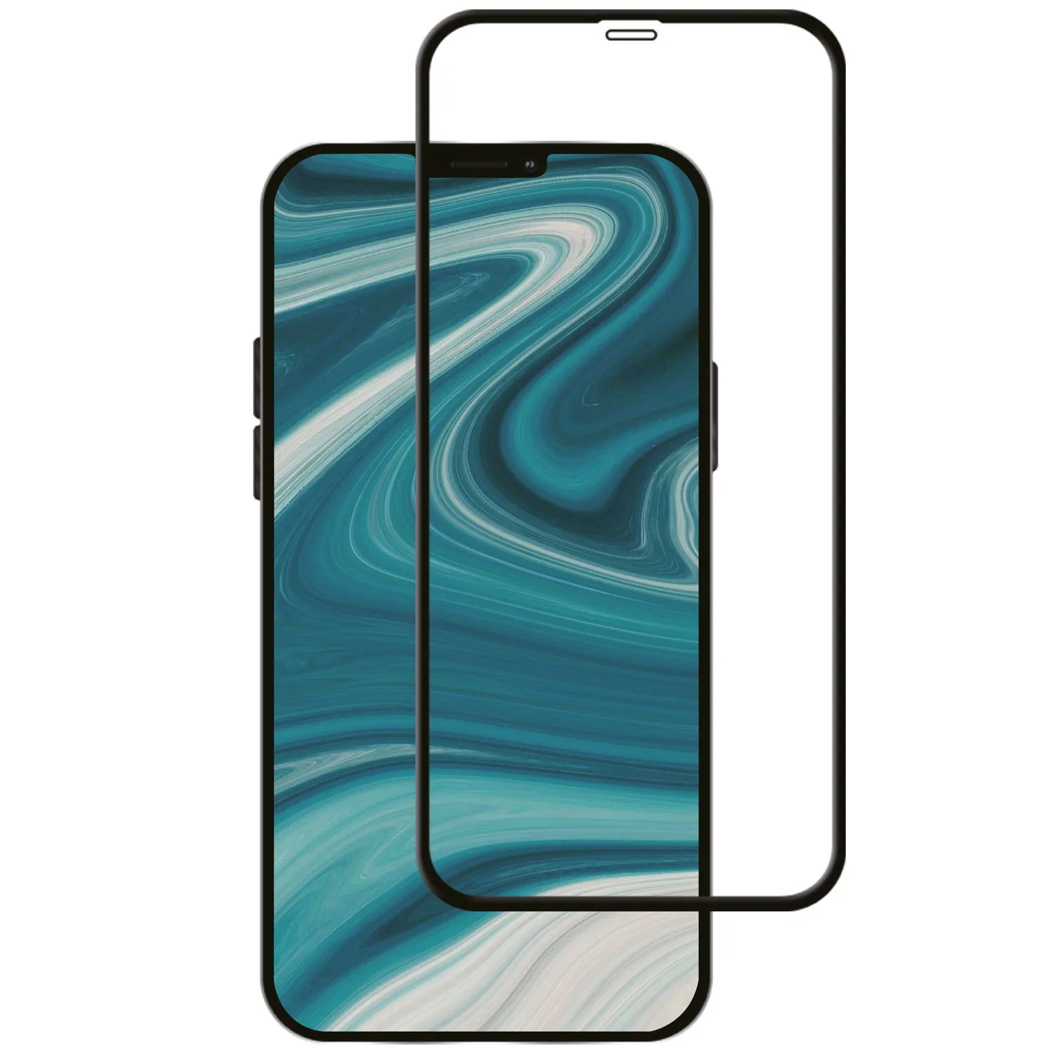 Skärmskydd Champion iPhone 12/iPhone 12 Pro Svart