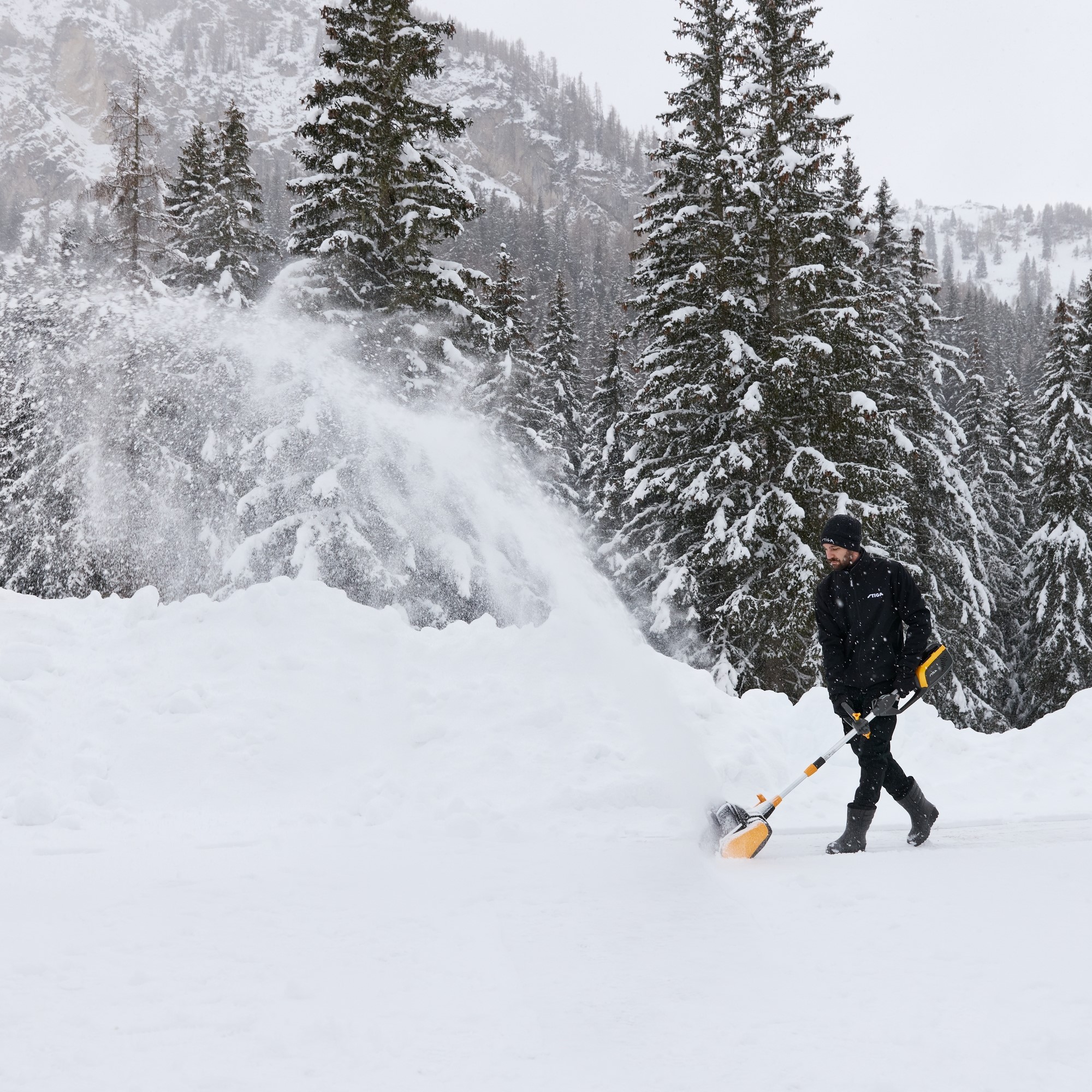 Snöskyffel  ST 300e Elektrisk utan Batteri