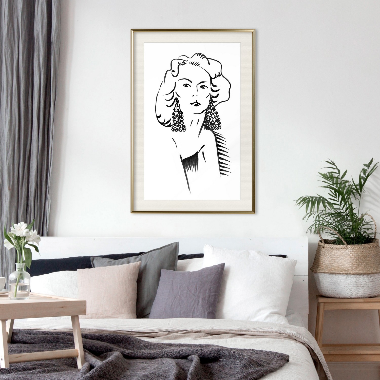 Poster Artgeist Affisch Romantic Blonde
