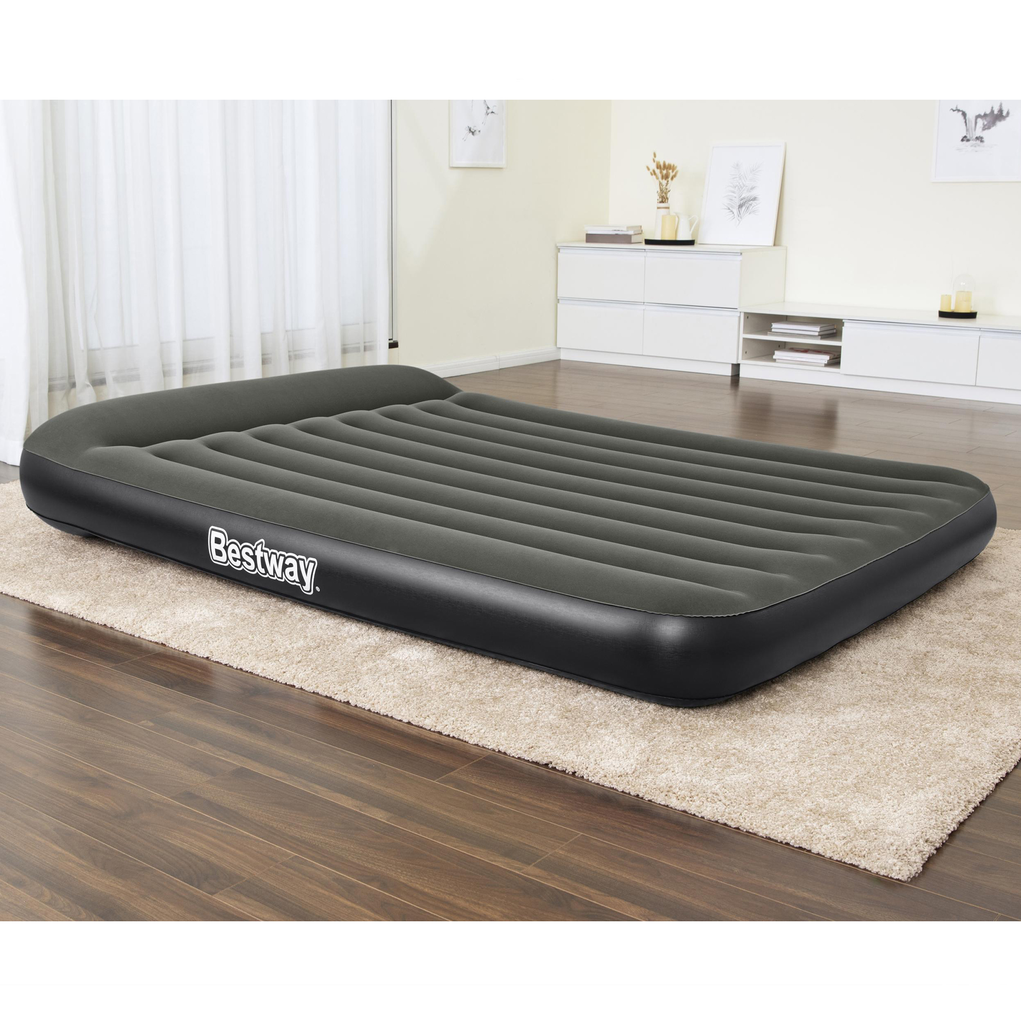 67930 Bestway  2.03m x 1.52m x 30cm Tritech Airbed Queen Bui Queen