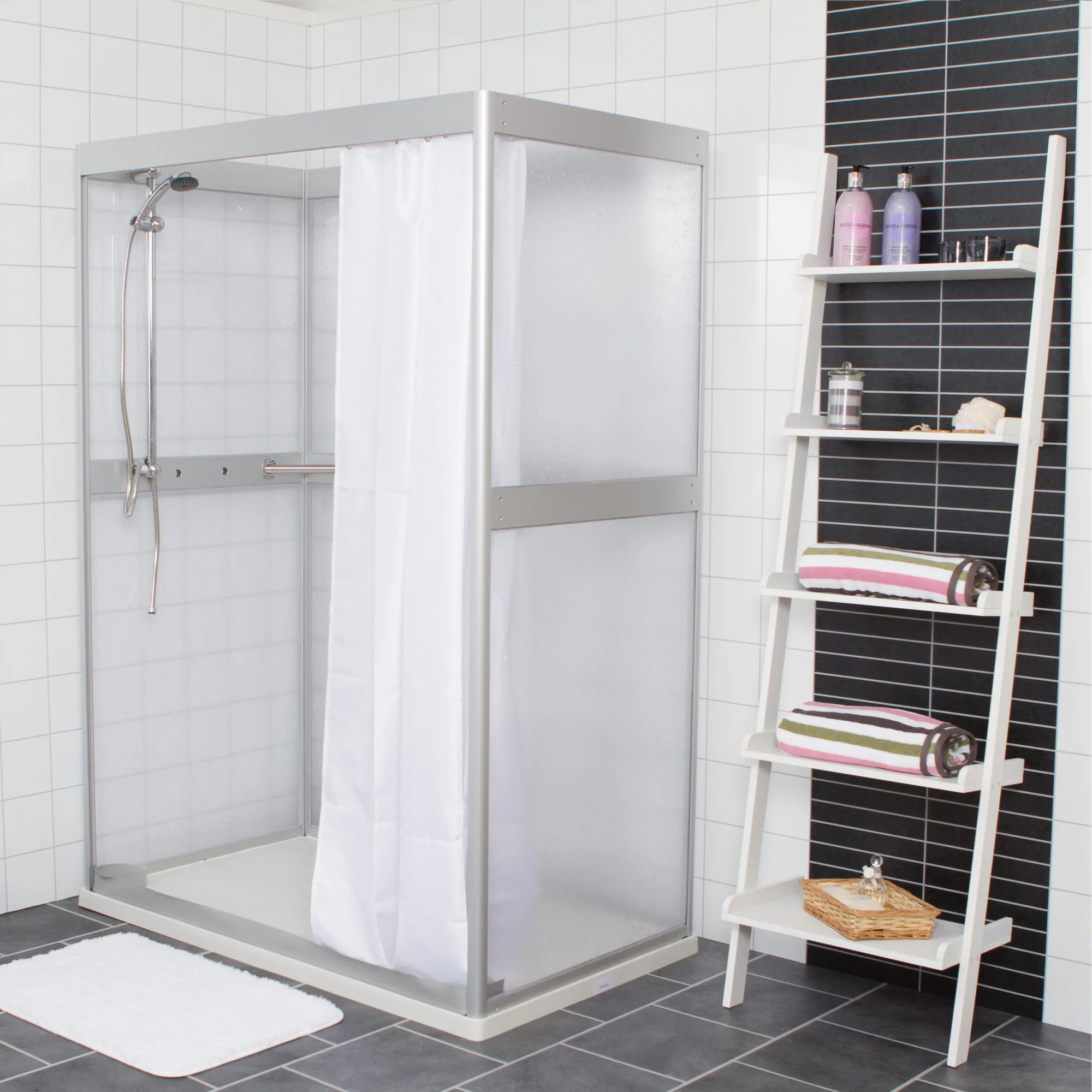 Västia Duschrum® 1000 x 700 45-kar 1000x700 mm, 45 mm kar