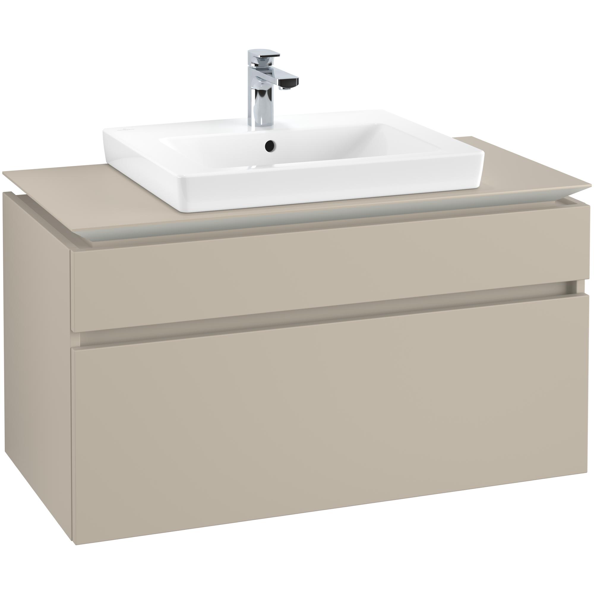 Tvättställsskåp Villeroy & Boch Legato 1000 med 2 Lådor för Tvättställ från Finion & Subway