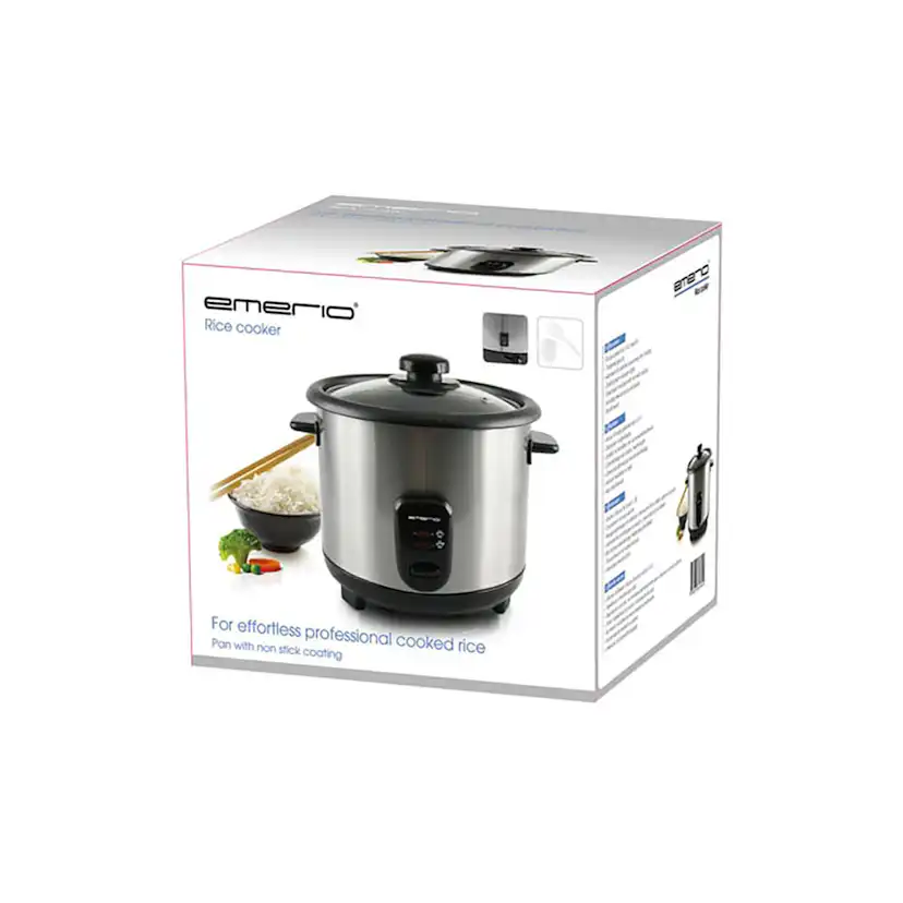 Riskokare Emerio Rostfri 1,5 L