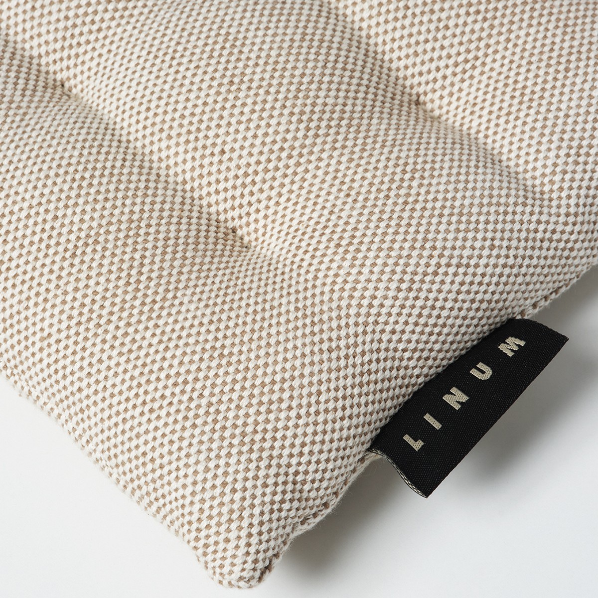 Stolsdyna Linum Pepper 40x40 cm