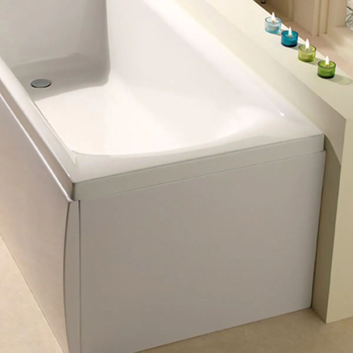 Endepanel 750x540mm akryl 750 mm