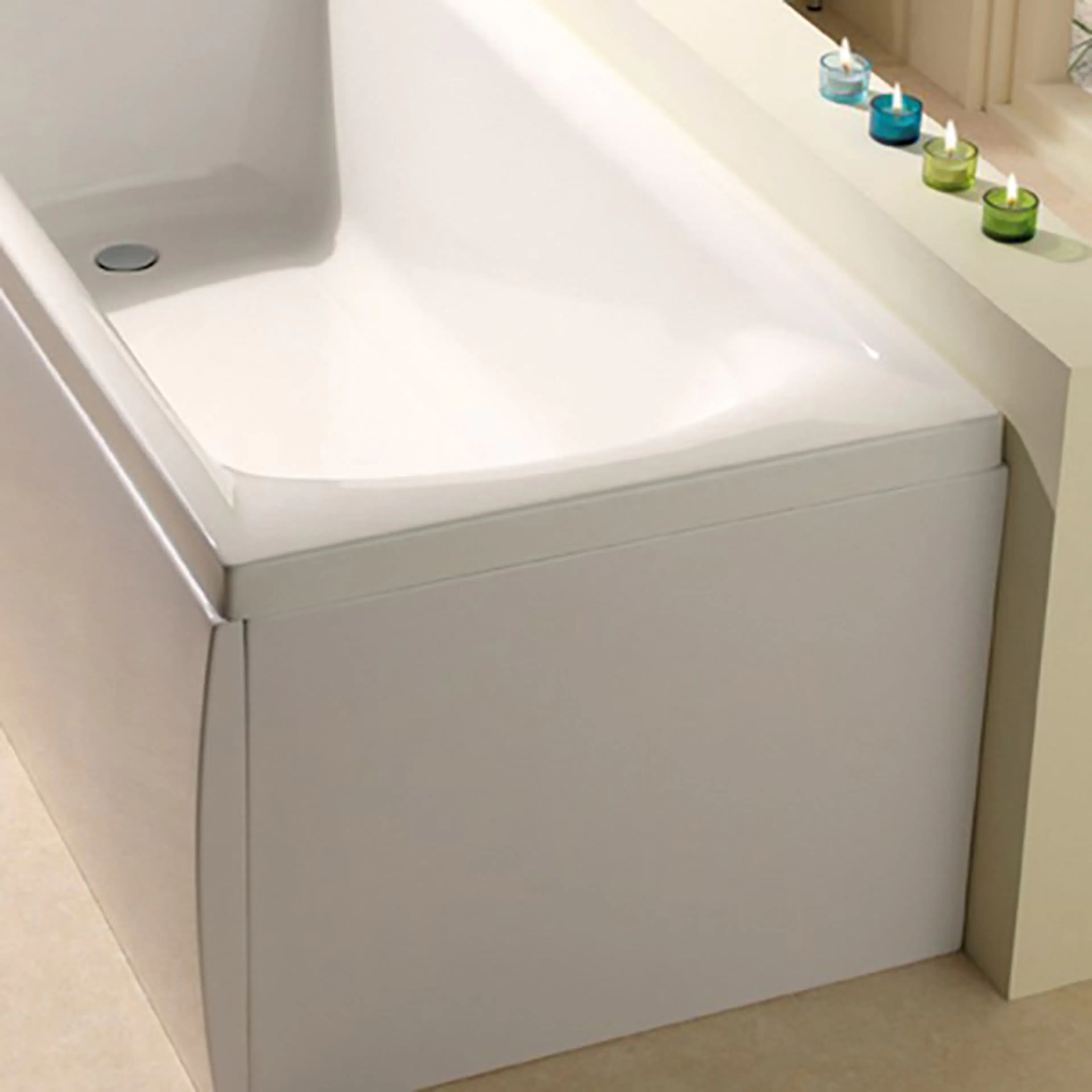 Endepanel 750x540mm akryl 750 mm