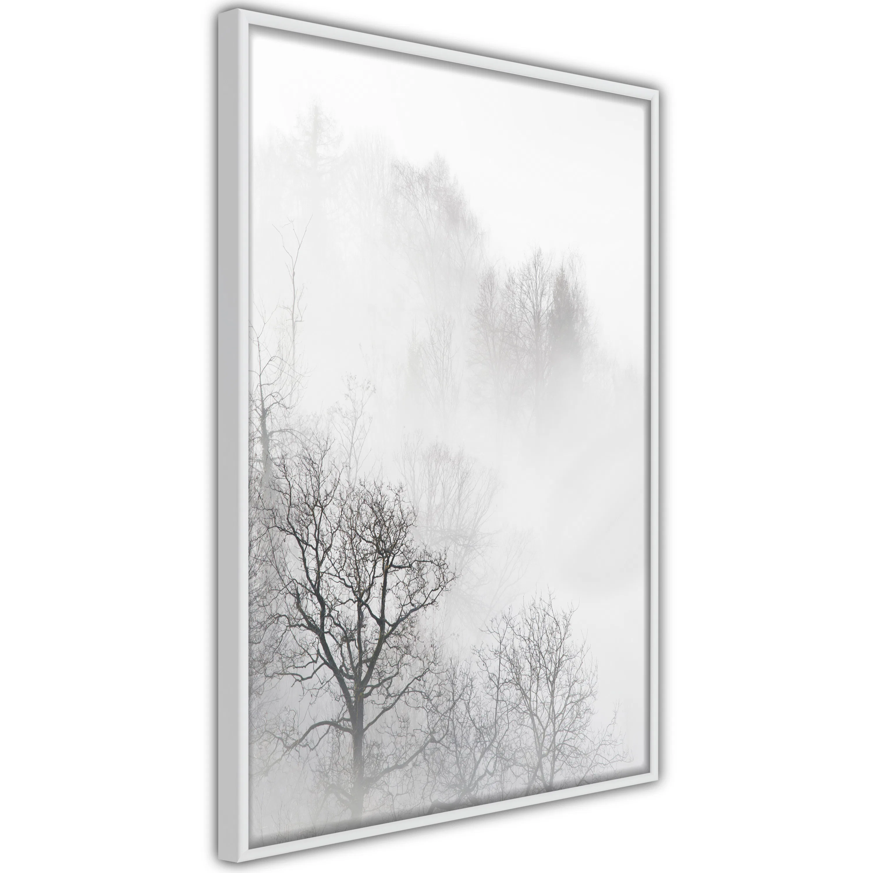 Poster Artgeist Affisch Trees In The Fog