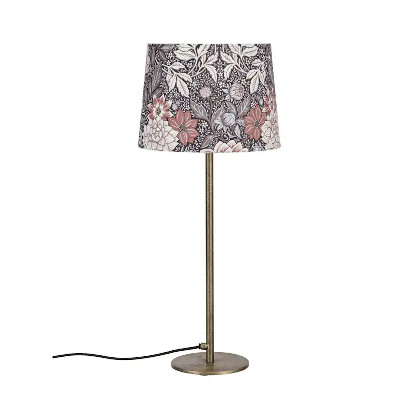 Bordsslampa PR Home Base Lampfot i Metall med Lampskärm