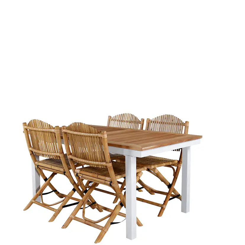Matgrupp Venture Home Pave med 4 Cane Stolar GR21826