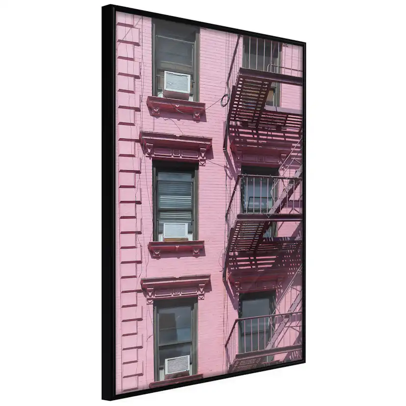 Poster Artgeist Affisch Fire Stairs